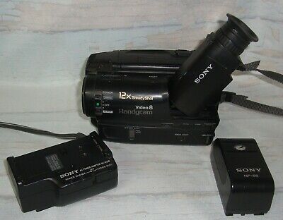 Sony handycam ccd-tr82 stereo 8mm video 8 camcorder battery replacement
